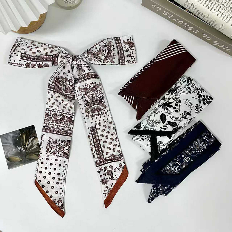 Head Wrap Turban - وصول جديد 2025: وشاح حريري نحيف