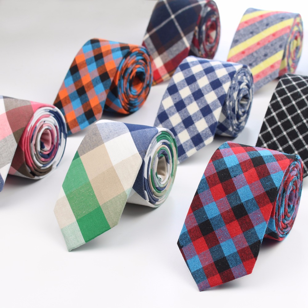 Skinny Tie Men - ربطة عنق أنيقة كلاسيكية للرجال منقوشة