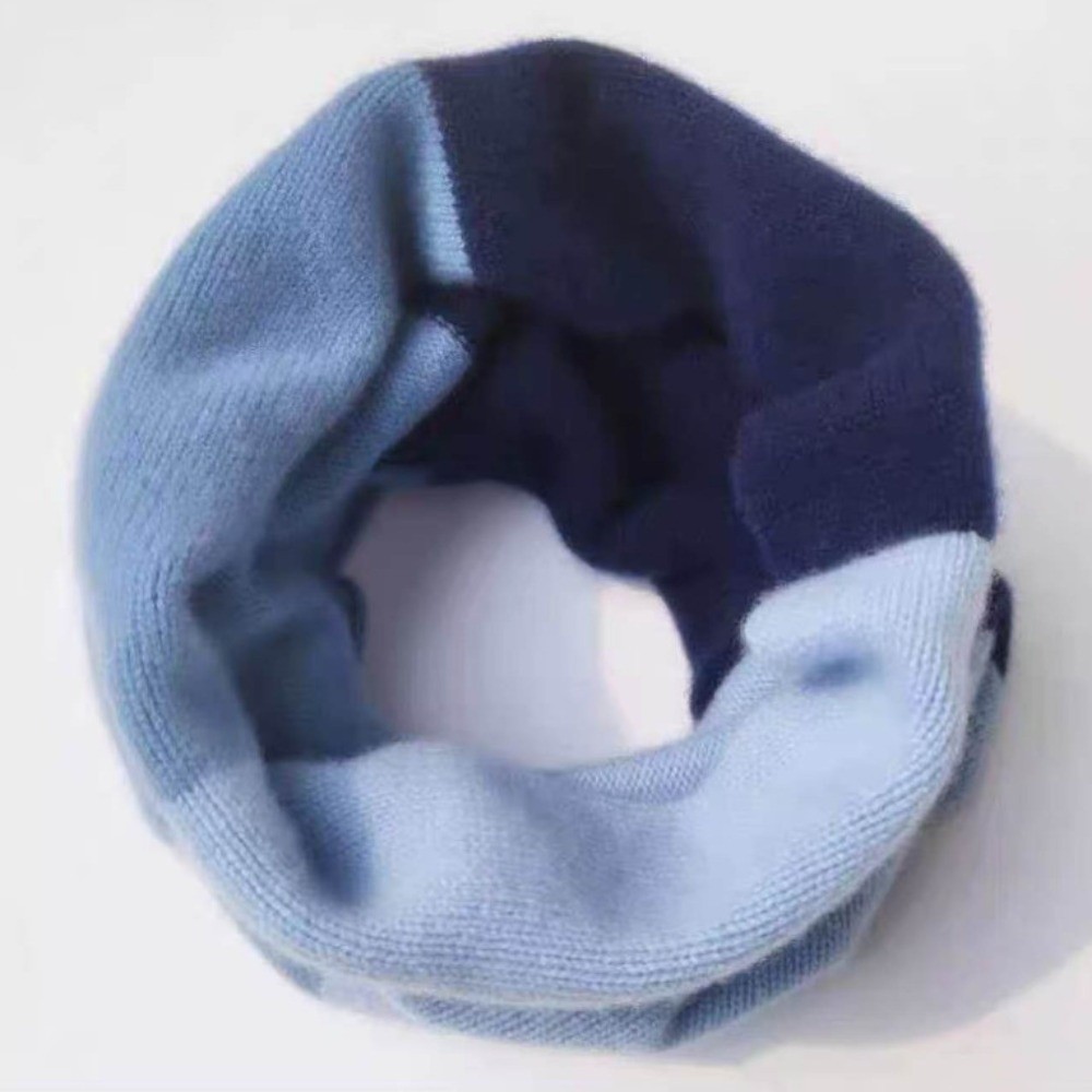 Infinity Scarf Knit - وشاح إنفينيتي ناعم متعدد الألوان، مُحيك