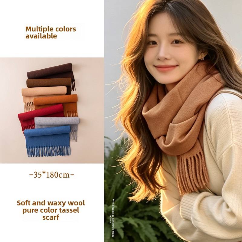 وشاح أنبوبي مقاوم للرياح، لطيف - مراجعة Infinity Scarf Knit وسعره