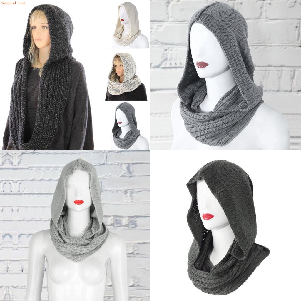 Q5WE الشتاء النساء سميكة كابل  - مراجعة Infinity Scarf Knit وسعره