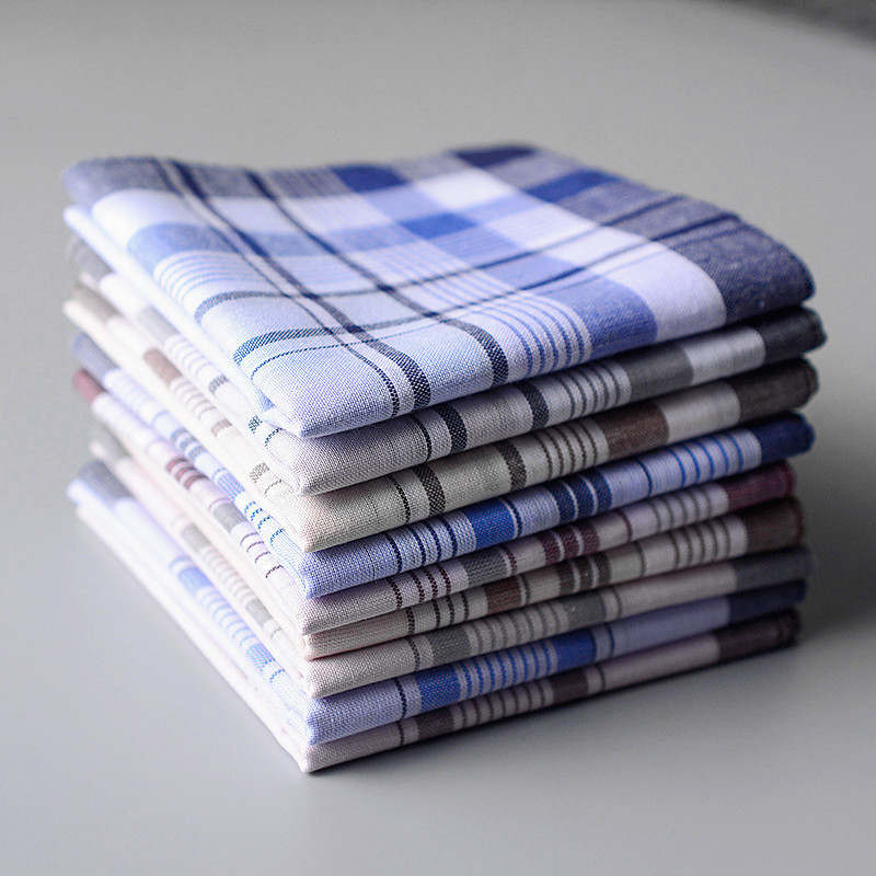 منديل قطن 100% منديل جيب مربع  - مراجعة Handkerchief Cotton Men وسعره