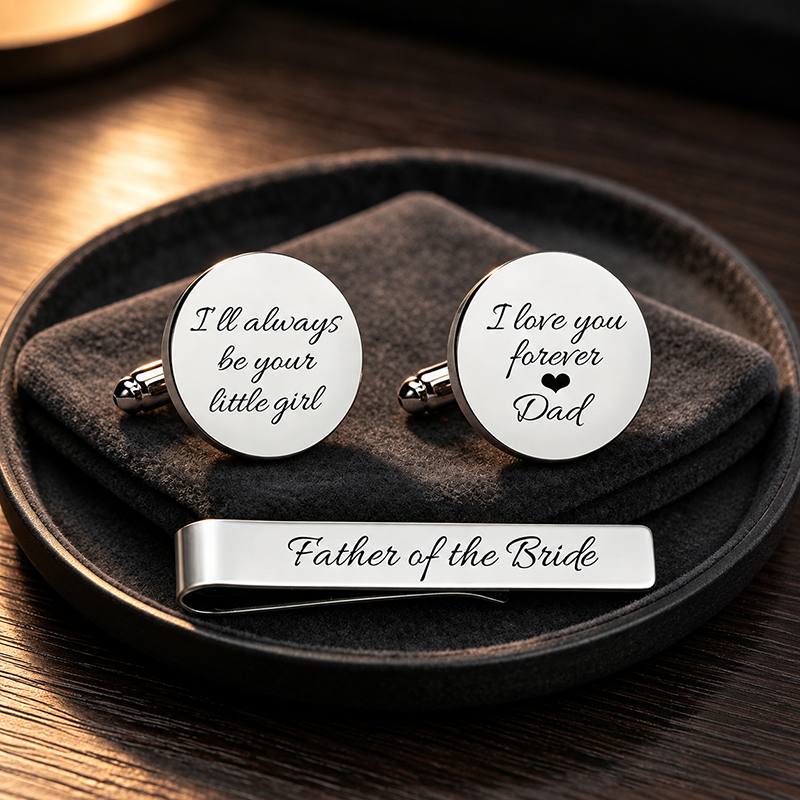 طقم أزرار أكمام ورباط ربطة عنق - مراجعة Tie Bar Set Gift وسعره