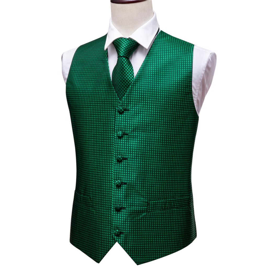 الأخضر دعوى سترة الرجال بيزلي  - مراجعة Silk Tie Striped وسعره