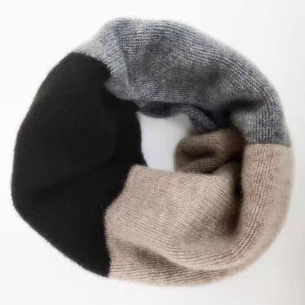 وشاح إنفينيتي ملون بتصميم مرن، - مراجعة Infinity Scarf Knit وسعره