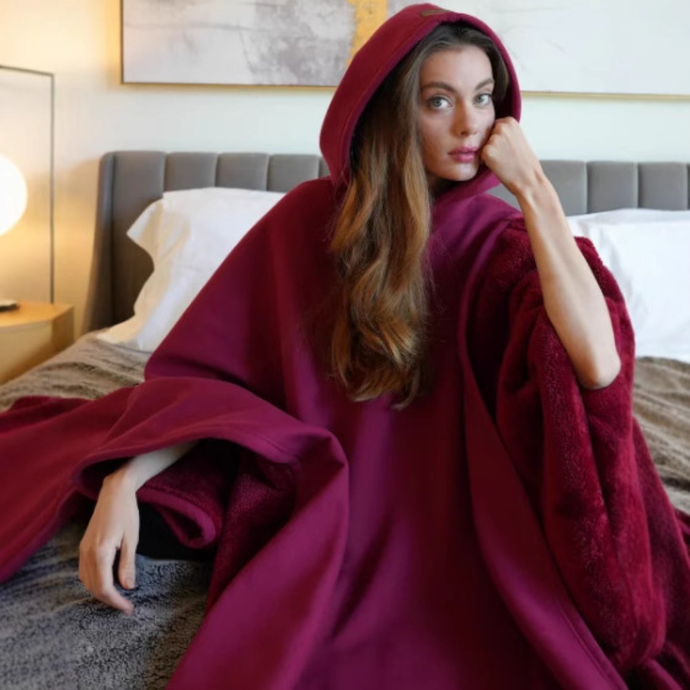 نوعية جيدة Indio عباءة هوديي ف - مراجعة Woven Scarf Blanket وسعره