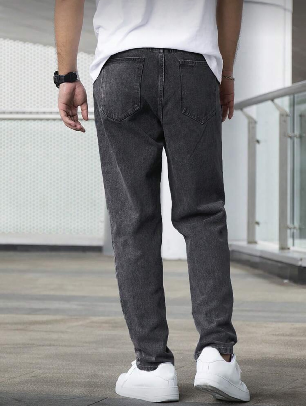 جينز رجالي فضفاض مستقيم، لون ر - مراجعة Levis Jeans 501 وسعره
