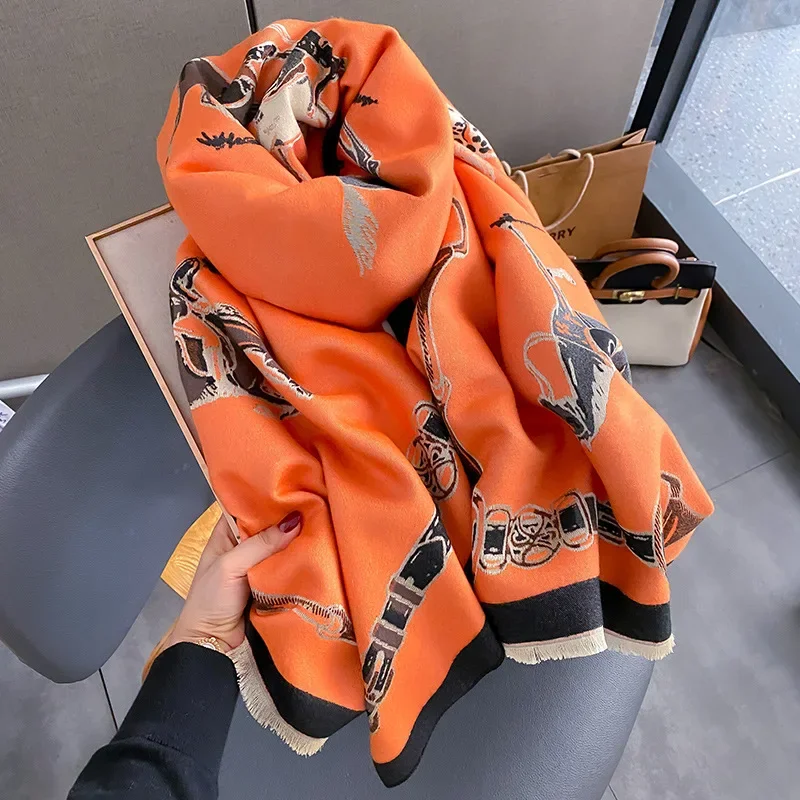 2024 الفاخرة الدافئة الباشمينا - مراجعة Woven Scarf Blanket وسعره